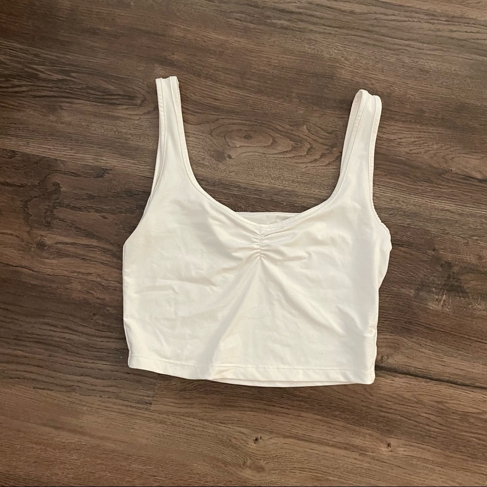 Alphalete White Tank